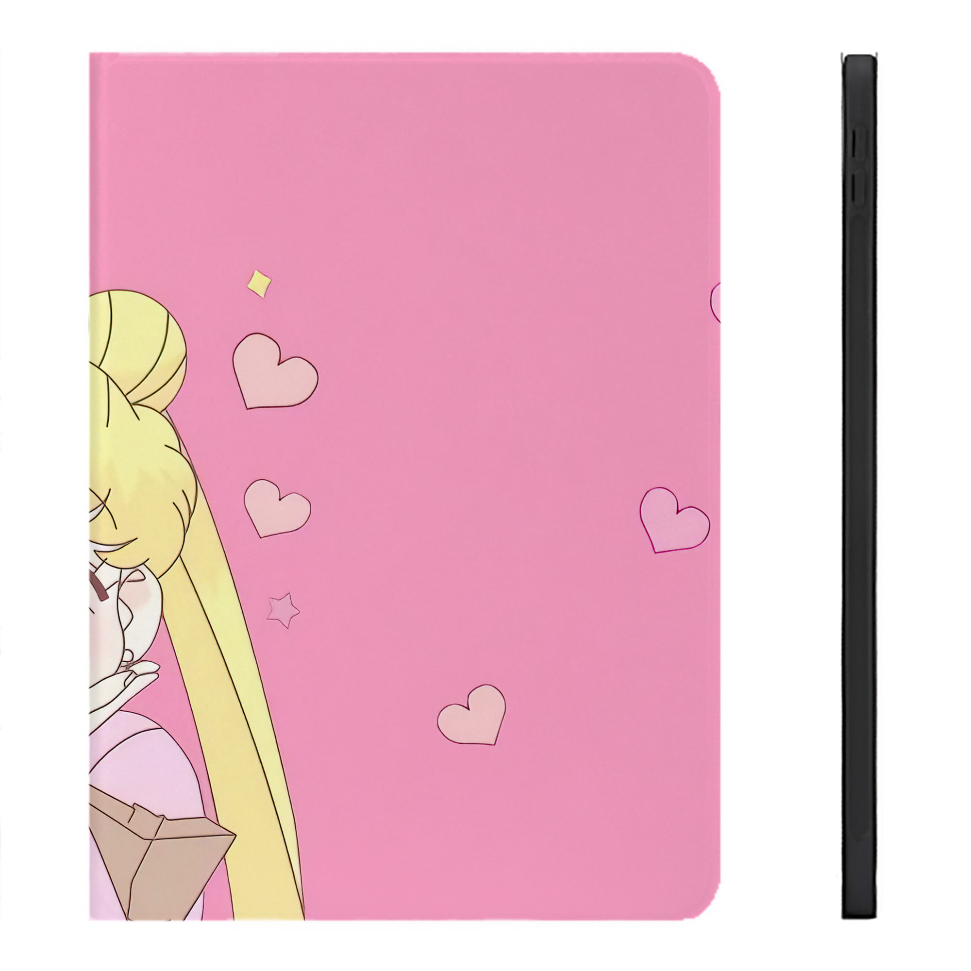 （画像用） 美少女戦士セーラームーン Sailor Moon IPadケース ペンホルダー付き ブックスタイルデザイン